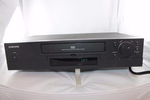 SAMSUNG SVR-960N 1 Ch. Real Time Lapse VCR/VHS