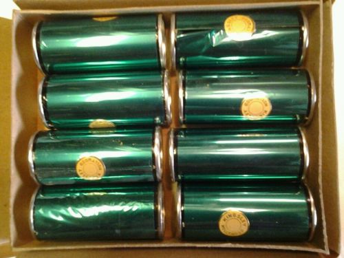 Kingsley Foil for Hot Stamping Press 3 inch Mixed 8 total in Canister Lot 14