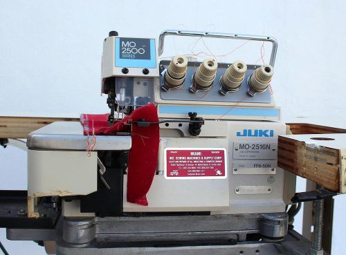 JUKI MO-2516N Overlock Serger 2-Needle 5-Thread Safety Stitch Sewing Machine