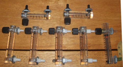 7 OXYGEN VALVES ADJUST FROM 1 TO 5 LPM LITERS PER MINUTE  USED IN WORKING COND