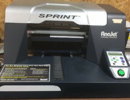 Sprint Anajet Direct to Garment DTG Printer