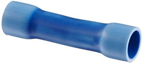Panduit bsv14x-l butt splice, vinyl insulated, 16 - 14 awg wire range, blue, for sale