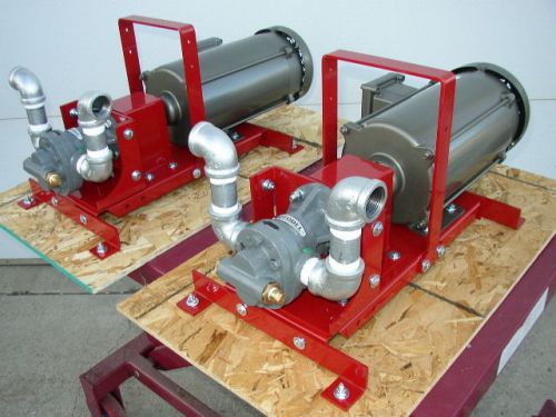 New 110/220v explosion proof gear pump,3/4 hp,mineral/transformer/bulk/waste oil for sale