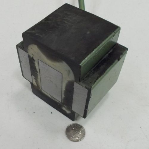 Vibratory Feeder Coil Electromagnet that will lift 798 pounds @24VDC (V101)