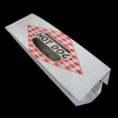 100 Count Paper Hot Dog Bags New