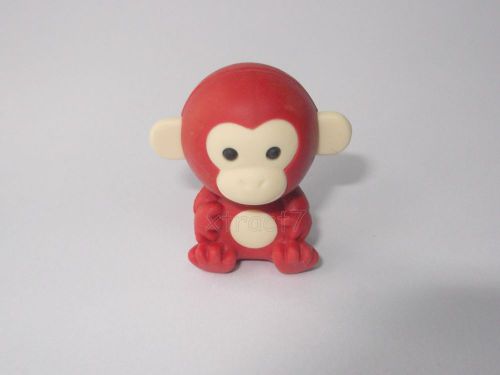 Iwako Japan Cute Kawaii Brown Monkey Eraser Made in Japan