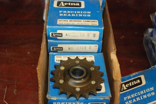 Aetna, ag 2318 s, lot of 2, idler sprocket  .650&#034; bore  new in box for sale