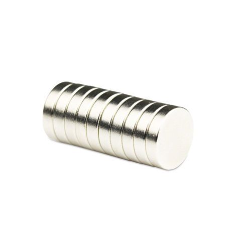 10pc 12.7x3.2mm 1/2&#034;x1/8&#034; disc rare earth neodymium fridge magnets permanent n35 for sale