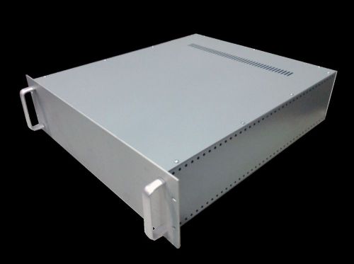 3u x 20&#034;d par metal instrument rackmount chassis box 10-19205g for sale