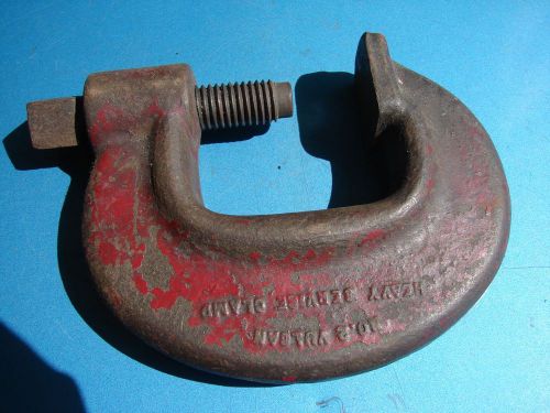 Vintage J.H. Williams no. 2 Heavy Service C Clamp Drop Forged made in USA