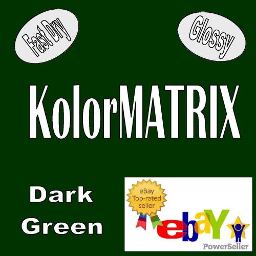 Csp dark green corrougated plastic solvent screenprint ink quart for sale
