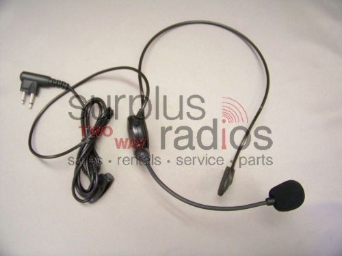 BLOWOUT NEW HEADSET FOR MOTOROLA 2 PIN RADIOS CP200 SP50 SPIRIT CLS1410 XTN