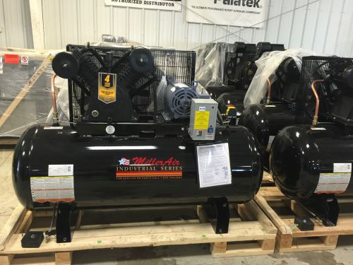 New 10hp millerair industrial air compressor for sale
