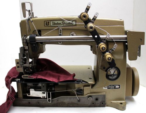 UNION SPECIAL 59300 C16 2-Needle Chain Stitch Ruffler Industrial Sewing Machine