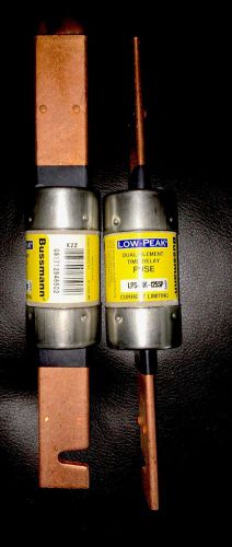 (2) new cooper bussmann lps-rk-200sp dual element time delay 200a 600vac fuse for sale
