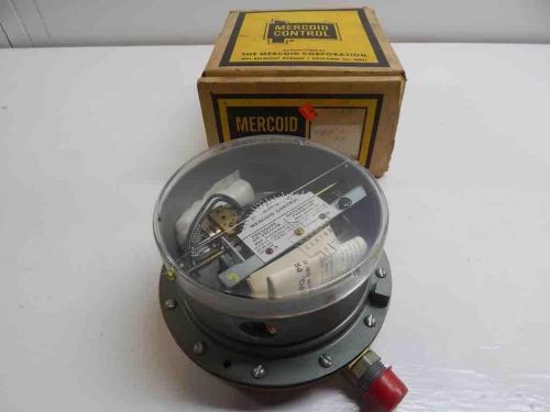 New! Mercoid PRL-3-P2 UL Pressure or Vacuum Switch Max 15PSIG 30IN HG