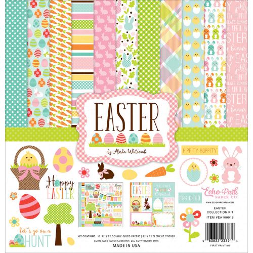 &#034;Echo Park Collection Kit 12&#034;&#034;X12&#034;&#034;-Easter&#034;