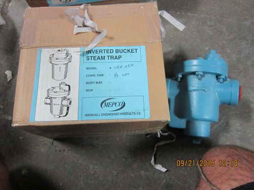 Mepco inverted bucket steam trap obh-1150 1/2 npt for sale