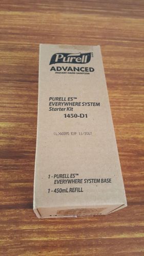 Purell 1450-D1 Everywhere System Starter Kit Base and Refill New