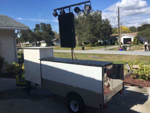 Top Dog Food Cart With Grill