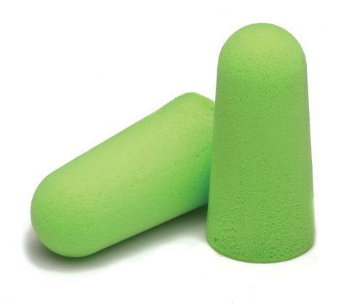 Moldex 6800 Pura-Fit Soft-Foam Earplugs, Uncorded Tapered Style, Green Pack of