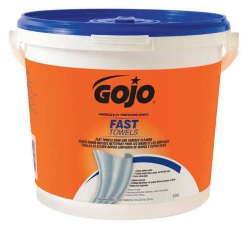 GOJO 6299-02 Hand Cleaning Towels, 225, Bucket, PK2 NEW !!!