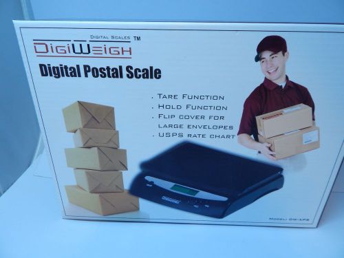 New DigiWeigh DW-15lb. Digital Shipping Postal Scale-