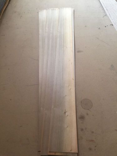 Wood Veneer Sinker Cypress 5x52 12Pcs Raw Veneer  &#034;EXOTIC&#034; SC1 9-20-16
