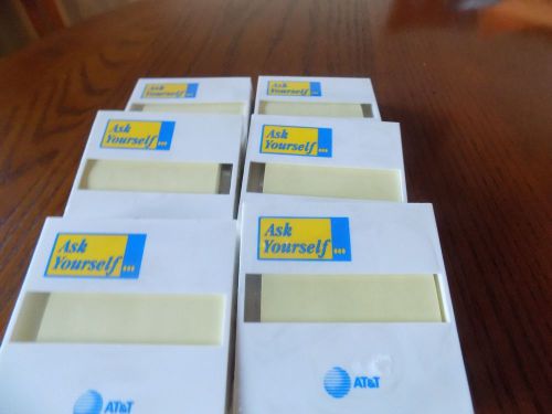 Post it sticky notes with dispenser 6 pieces for sale