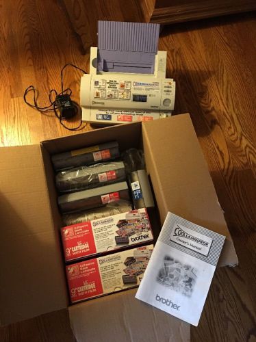 Cool Laminator Multi-Finishing System LX-900 Brother W Many Extras!!