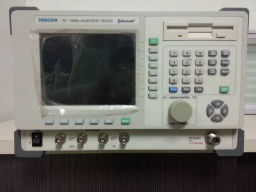 Tescom TC-3000A Bluetooth Tester 1pc used