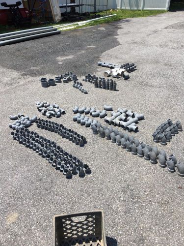 Spears lab waste pipe and fittings complete lot for sale