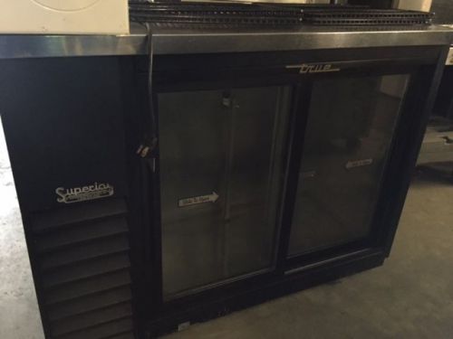 True tbb-24-48g-sd 24&#034; glass slide door back bar cooler for sale