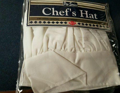 New In Package RITZ Pro Series Chef&#039;s Hat