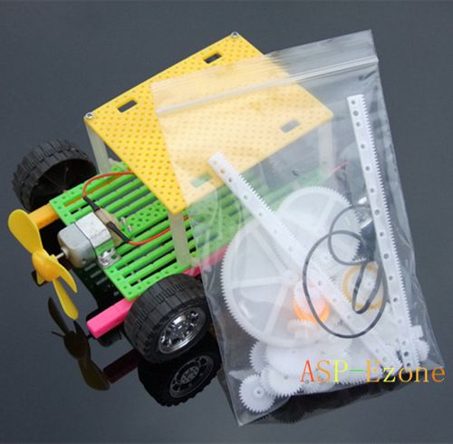 34Kinds Kits Plastic Gears Racks Shaft Gear Belt Pulley Single/Double Layer Gear