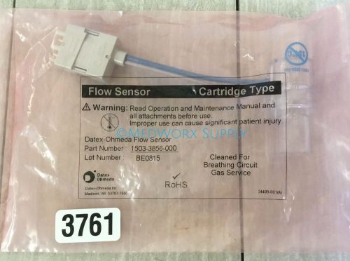 Ge datex ohmeda aestiva flow sensor cartridge type - oem - 1503-3856-000 3761 for sale