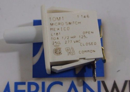 Honeywell Micro Switch 1DM1 10A 1/2HP 125, 250, 277VAC