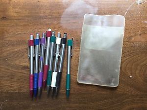 4 Zebra Pens and 4 Zebra Pencils