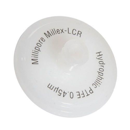 Millipore slcr025ns millex-lcr filter 0.45um hydrophilic ptfe 25mm, nonsterile for sale