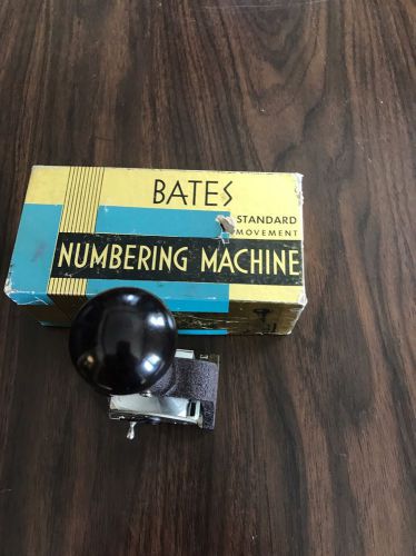 Bates Numbering Machine 6 Wheel Standard Mvmt