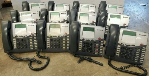 LOT of 12 INTER-TEL 8520 LCD DISPLAY OFFICE BUSINESS PHONES 550.8520