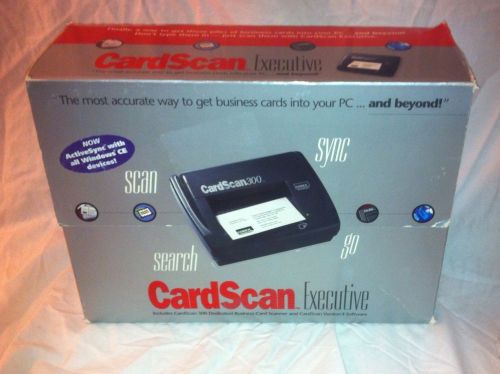 Corex CardScan Executive 300 Business Card Scanner - NEW