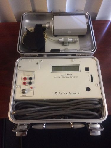 Radcal 9015 Radiation Monitor Controller with 2 ion chambers