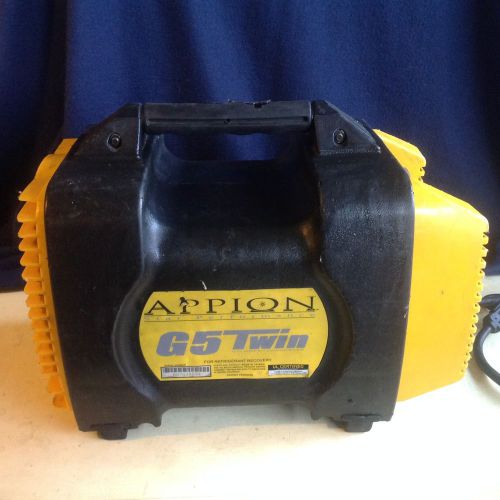 Appion g5 twin refrigerant recovery unit for sale