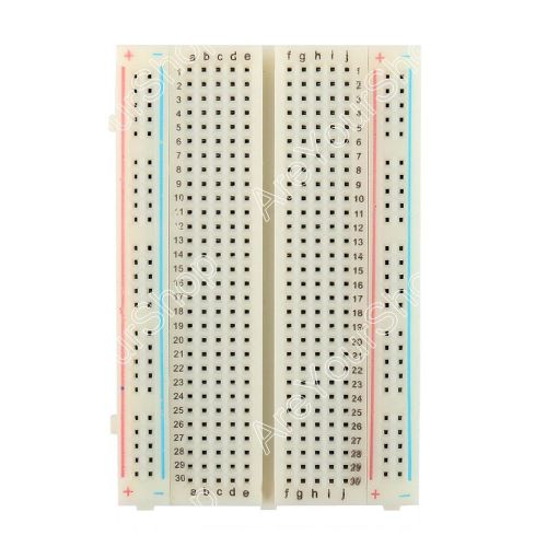1Pc Universal Solderless Breadboard 400 Tie Point PCB Test Circuit For Arduino.