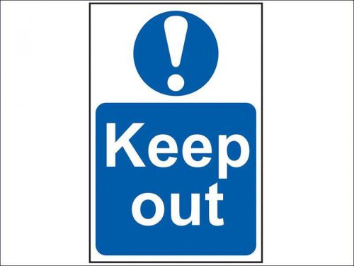 Scan - Keep Out - PVC 200 x 300mm