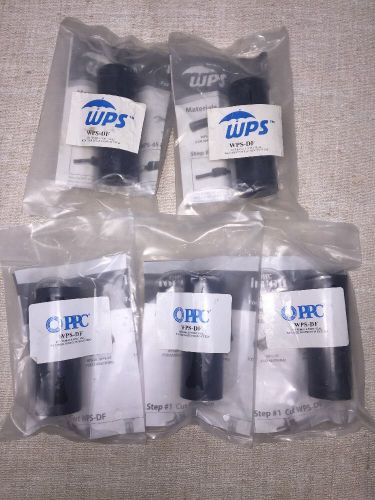 LOT OF 5-PPC WPS-DF DIN FEMALE PORT SEAL WEATHER PROTECTION SYSTEM FOR 1/2&#034; DEV