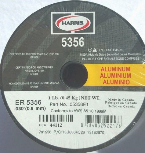Harris 5356 aluminum welding wire QTY 8