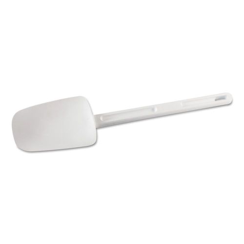 Rubbermaid fg193300wht 9-1/2-inch spoon-shaped spatula for sale
