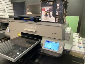 READ RICOH/ ANAJET  Ri3000 DTG Shirt Printer with Laptop, Ink, and extras. READ